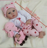 reborn baby -Cotton body,Pink set——A reborn baby that can be held to sleep