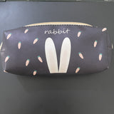 Dark Blue Rabbit Ear Pencil Case