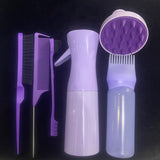 Conjunto de frascos de spray de pente