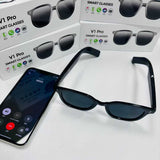 Fashionable Bluetooth glasses can connect to mobile phones to answer calls and play music