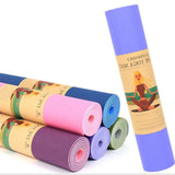 Two tone yoga mat 183 * 61 * 0.6