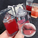 Ice Mountain Lip Gloss Mirror Transparent Lip Oil Crystal Jelly Lip Glaze Long Lasting Moisturizing Liquid Lipstick Lip Cosmetic