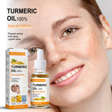 Turmeric Essence Oil Brightens Skin Tone, Lightens Spots and Relieves Dull Skin