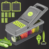 15 piece multifunctional vegetable slicer set