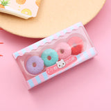 Cartoon Dessert Eraser Box Cute Student Children's Prize Gift Drawing Eraser Learning Stationery Eraser