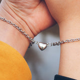 Minimalist Love Magnet Attracting Couple Bracelet for Men and Women