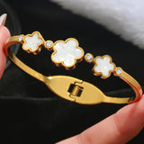 Pulseira de unha de ouro da moda para mulheres