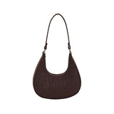 Felt armpit bag, casual shoulder bag