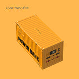 Wopow Wopin Container Power Bank 20000 mA Ultra Large Capacity Outdoor Mobile Power Supply Portable Outdoor