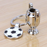 Football keychain, trophy, fan keychain