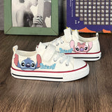 Sapatos de lona infantis de desenho animado