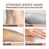 OUHOE Soothing and Condensing Hair Removal Cream Gently removes hair from all over the body and armpits without irritating the skin. Smooth and delicate hair removal