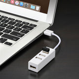 USB 2.0 Hub USB Hub 2.0 Multi USB Splitter Hub Use Power Adapter 4 Port Multiple Expander Mini USB 2.0 Hub