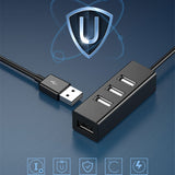 USB 2.0 Hub USB Hub 2.0 Multi USB Splitter Hub Use Power Adapter 4 Port Multiple Expander Mini USB 2.0 Hub