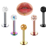 1 PC unha de lábio única e elegante