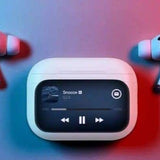 Fones de ouvido sem fio Bluetooth com tela de exibição
