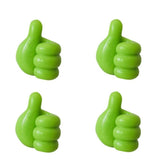 Silicone Thumb Wall Hook Cable Clip Wire Desk Organizer Brush Storage Wall Sticker Gadgets Useful Things For Home