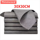 2/5PCS Thickened Magic Cleaning Cloth No Watermark Glass Wiping Cloth Reusable Window Glass Cleaning Cloth rag Kitchen Towel