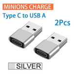 2 unidades USB para adaptador tipo C OTG USB USB-C macho para micro USB tipo c fêmea conversor para Macbook Samsung S20 USBC OTG Connector 