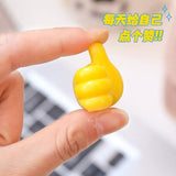 Silicone Thumb Wall Hook Cable Clip Wire Desk Organizer Brush Storage Wall Sticker Gadgets Useful Things For Home