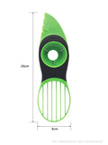Utensílios de cozinha 3 em 1 faca de cortar abacate para frutas Cortador de frutas Separação de polpa de abacate Plaina de abacate Ferramenta de colher com núcleo Ferramentas para vegetais 