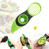 Kitchen Tools 3in1 Cut Avocado Fruit Knife Fruit Cutter Avocado Pulp Separation Avocado Planer Cored Scoop Tool Vegetable Tools