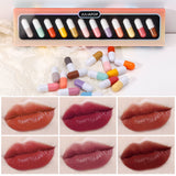 JULIAPOP Capsules Lipstick Set Popular Recommendation Ins12 Color Mini Lipstick Set