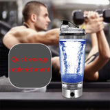 Rechargeable Electric Mixing Cup Portable Protein Powder Shaker Bottle Mixer Shaker Bottle Protein Shaker Protein Cup Shaker