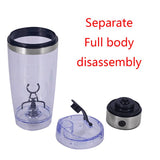 Rechargeable Electric Mixing Cup Portable Protein Powder Shaker Bottle Mixer Shaker Bottle Protein Shaker Protein Cup Shaker