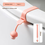 Toilet Lid Lifting Device Creative Lift Toilet Ring Handle Anti-Dirt Handle Silicone Handle Lid Lifting Device Toilet Opener